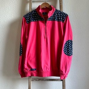 Simply Southern Anchor 1/2 Zip Jumper Sz: Small